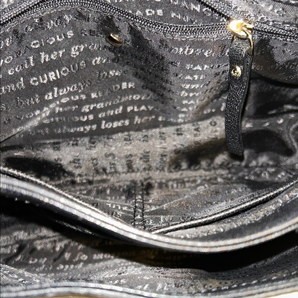 Kate Spade Black and Gray Leopard Small Bag EUC - Picture 6 of 11